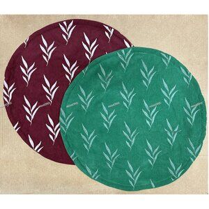 NEW 2 Sets of Round Corduroy Pillow Cushion Covers
